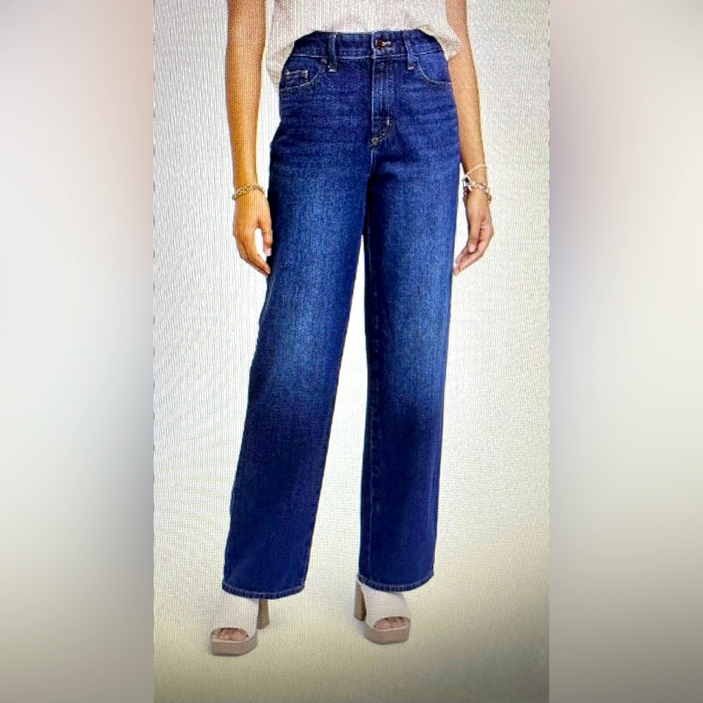 Target Universal thread, high-rise wide leg dark wash NWT size 14 jeans